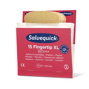 Salvequick Fingerkuppenpflaster Refill (15 Strips)