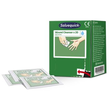 Salvequick Wundreinigungstücher 11 x 12 cm (20 Stck.)