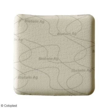 Biatain Ag Schaumverband mit Silber, steril