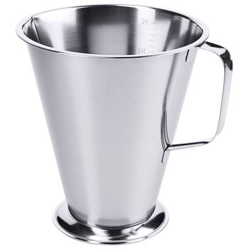 Messbecher mit Fuß, 2,0 Ltr., Höhe 20 cm 0