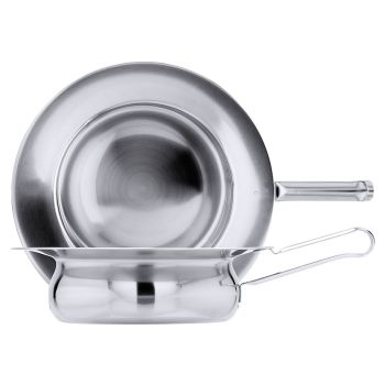 Stechbecken mit Flachgriff für Kinder