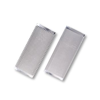 Credo Ersatzreibflächen rostfrei Set für Flachraspel grob/fein