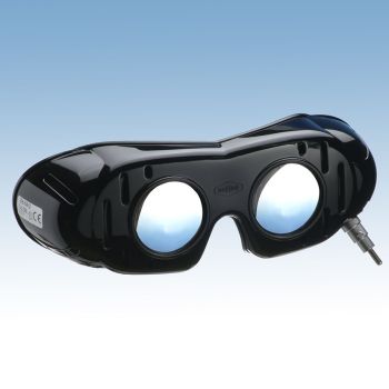 Nystagmusbrille nach Frenzel mit Bajonettverschluss