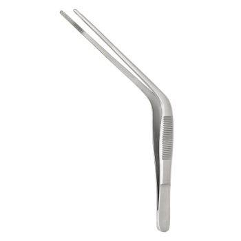 TROELTSCH Pinzette 15 cm, kniegebogen