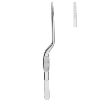 LUCAE Ohrpinzette 14 cm, bajonettförmig