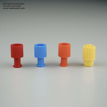 Injektstopfen gelb LL (100 Stck.) 0