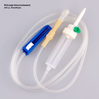 SOLUFLO-Infusionsbestecke LL 150 cm mit Zuspritzmöglichkeit (100 Stck.)