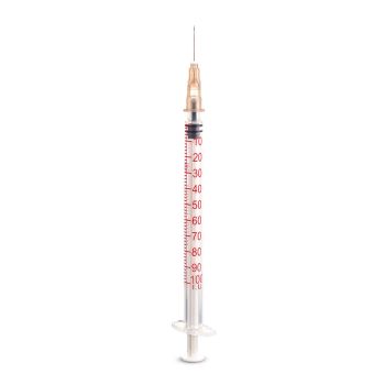 DISPOMED-Einmal-Spritzen 1 ml Insulin, U-100