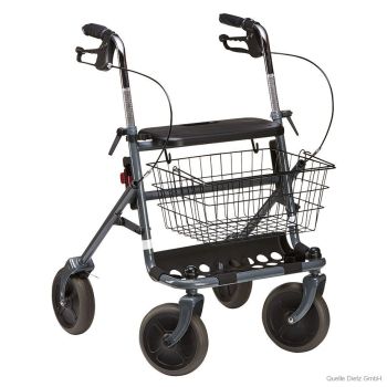 Standardrollator Fakto+ Gestell mangan grey metallic