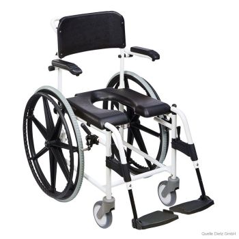 Duschtoilettenstuhl Levina, weiß 0