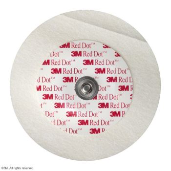 3M Red Dot EKG-Überwachungselektroden für Erw.