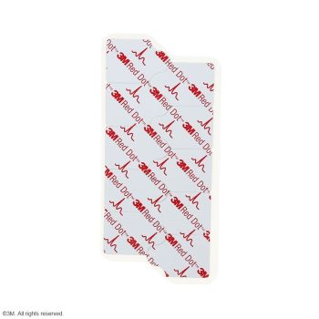 3M Red Dot EKG-Elektroden 2,2 x 3,2 cm für Ruhe- und Diagnostik-EKG (100 Stck.)