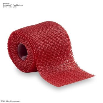 3M Scotchcast Plus-Binden rot 7