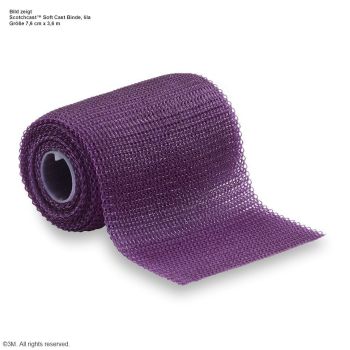 3M Scotchcast Soft Cast Stützverband, violett