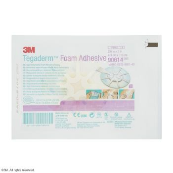 3M Tegaderm Foam Adhesive Schaumverband oval