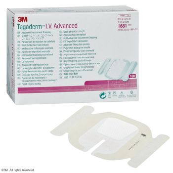 3M Tegaderm I.V. Advanced Fixierverband steril