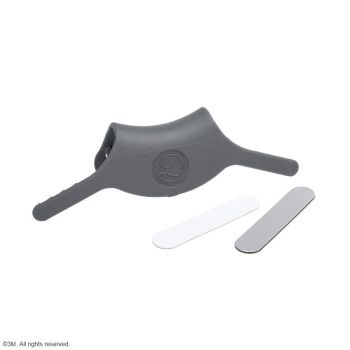 3M Littmann Stethoskop-Namensschild grau