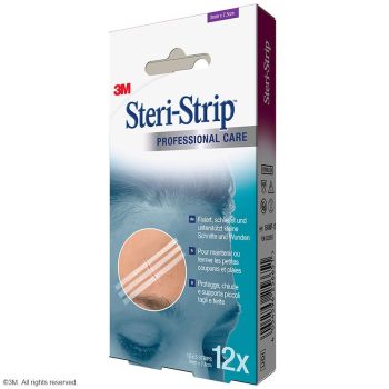 3M Steri-Strip Wundverschlussstreifen 3 x 75 mm (12 x 5 Str.)