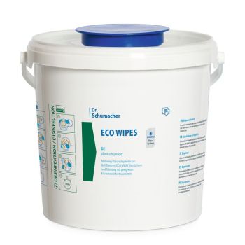 ECO WIPES Vliestuchspender weiß (1 Spendereimer) unbefüllt
