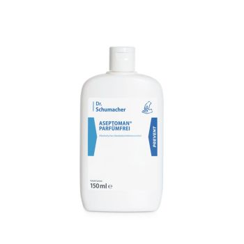 Aseptoman parfümfrei 150 ml Kittelflasche Händedesinfektion
