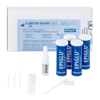 EPIGLU Wundkleber für 80 Anwendungen (4 Phiolen à 3g
