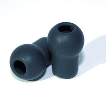 Ohroliven-Soft (PUR) anthrazit Birnenform