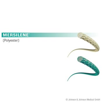 MERSILENE FS1 3/0=2 grün geflochten Nahtmaterial Fadenlänge 45 cm (36 Stck.)
