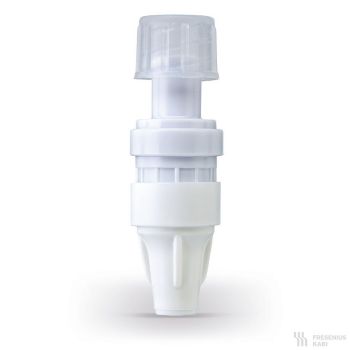 Rückflusssperre für Parallelinfusionen, mit Schutzkappe