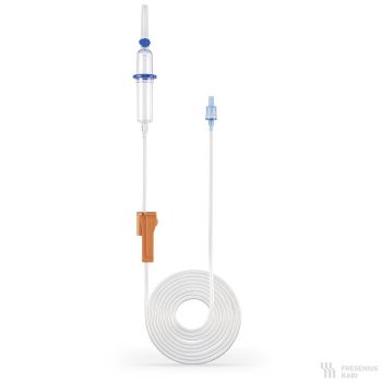 Autofusion IV-Set LL, Schlauch 240 cm, mit Tropfkammer und Rückflusssperre