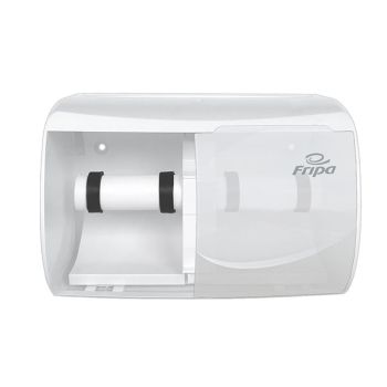 Fripa - Toilettenpapierspender Kunststoff weiß