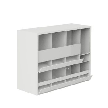 Injektionsset COMPACT weiß, First-in/First-out