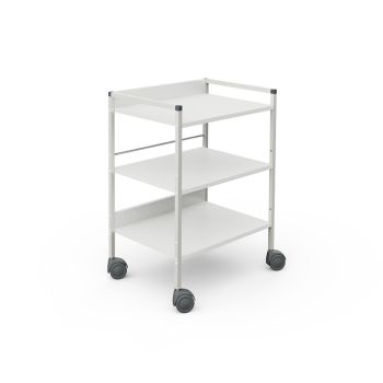 Regalwagen 08/16, 833 mm hoch, weiß 0