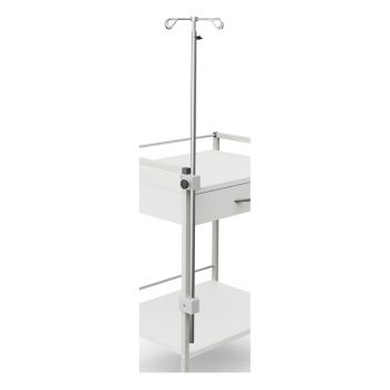 Infusionsflaschenhalter verchromt 0