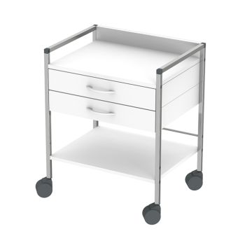 Variocar 60 Basiswagen, 733 mm hoch, mit 2 Schubladen