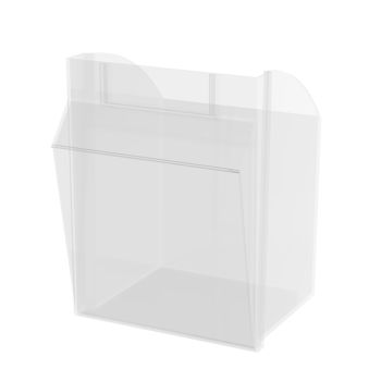 Einzelschütte für Kanülenspender 4-fach