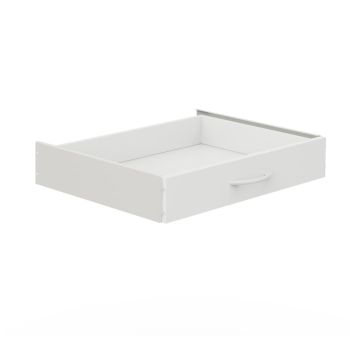 Schublade 08/16 Standard 60 weiß, mit Griff