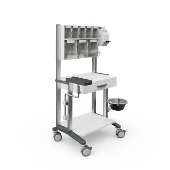 doppio 60 Funktionswagen, weiß, PicBox-Plus