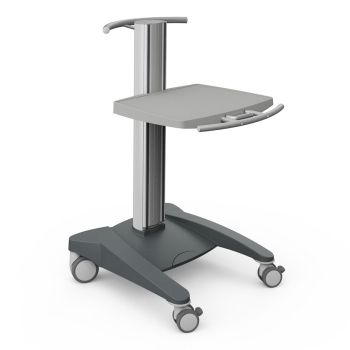 fuego Liftwagen 1 Laptop, ABS, mit 1 ABS-Ablageplatte und Schiebegriff