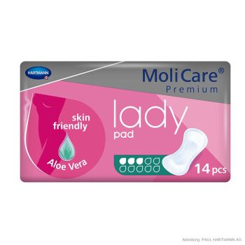MoliCare Premium lady pad 3 Tropfen Inkontinenzeinlagen (14 Stck.)#168045#