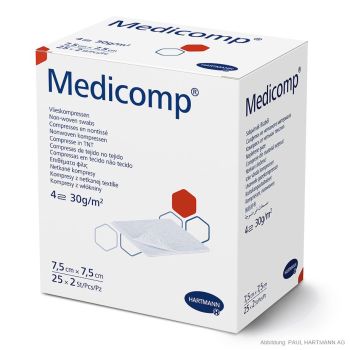 Medicomp Vlieskompressen 10 x 10 cm