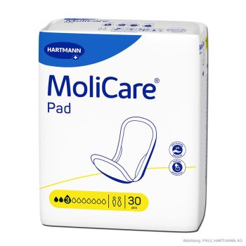 MoliCare Pad 3 Tropfen Inkontinenzeinlagen (30 Stck.)