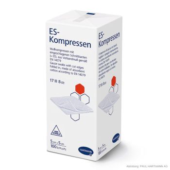 ES-Kompressen unsteril 8-fach 5 x 5 cm (100 Stck.)