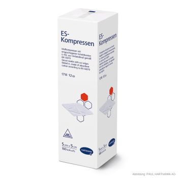 ES-Kompressen unsteril 12-fach 5 x 5 cm (100 Stck.)