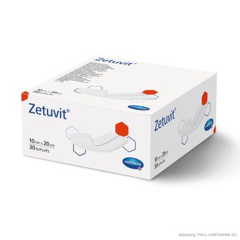 Zetuvit Saugkompressen unsteril 10 x 20 cm (30 Stck.)