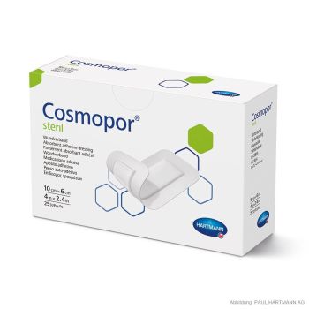 Cosmopor Steril Wundverband 10 x 6 cm (25 Stck.)