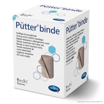 Pütterbinde 5 m x 8 cm 0