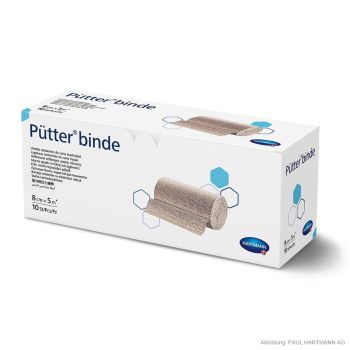 Pütterbinden 5 m x 8 cm lose (10 Stck.) 0