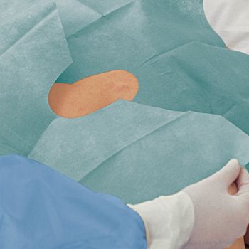 Foliodrape Protect Lochtücher steril selbstkl. 2lagig  45x75cm (65x2 Stck.)