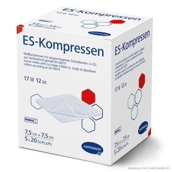 ES-Kompressen steril 12-fach 7