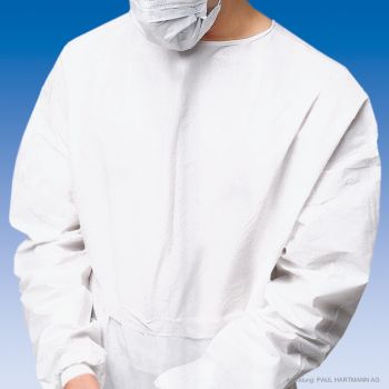 Foliodress Einmal-Besuchermantel S weiß